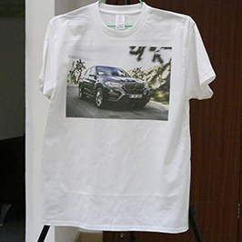 A3 TシャツプリンタWER-E2000Tによる白いTシャツ印刷サンプル2